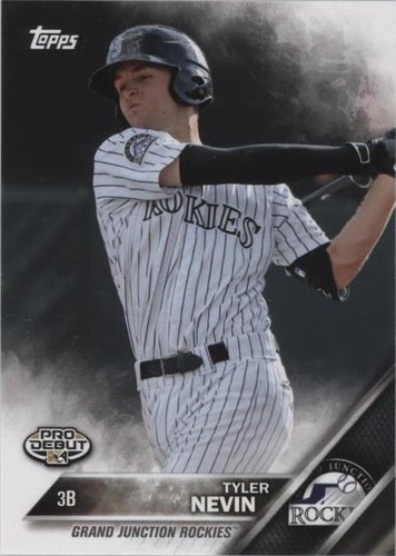 2016 Topps Pro Debut - Tyler Nevin #77