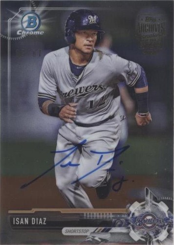 2021 Topps Archives Signature Series - Isan Diaz #17BD-BDC-102