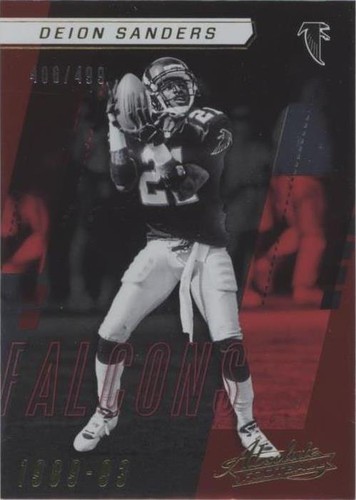 2017 Panini Absolute Deion Sanders #129