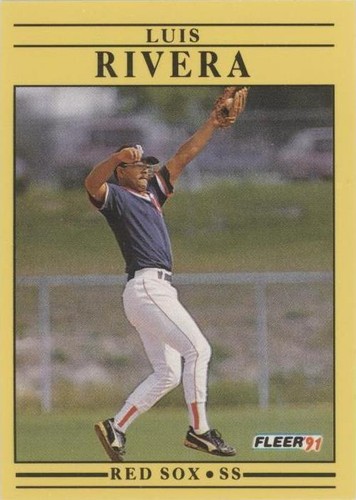 1991 Fleer - Luis Rivera #112