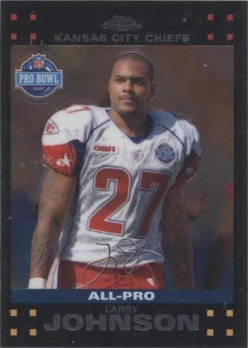 2007 Topps Chrome Larry Johnson #TC106