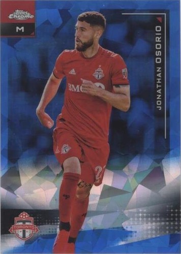 2021 Topps Chrome MLS Sapphire Edition Jonathan Osorio #60