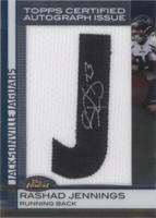 2009 Topps Finest Rashad Jennings #114