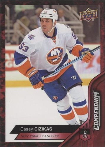 2016-17 Upper Deck Compendium - Casey Cizikas #170
