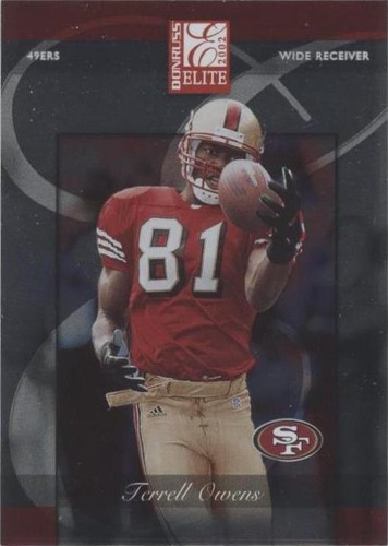 2002 Donruss Elite Terrell Owens #90