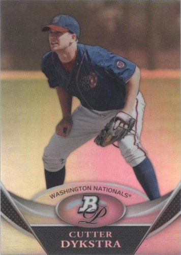 2011 Bowman Platinum - Cutter Dykstra #BPP77