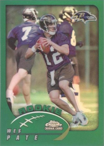 2002 Topps Chrome Wes Pate #252