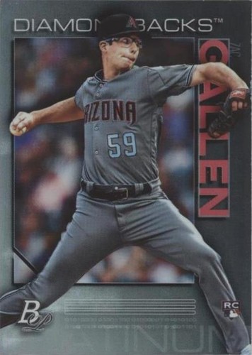 2020 Bowman Platinum - Zac Gallen #88