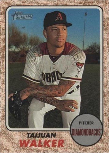 2017 Topps Heritage High Number - Taijuan Walker #718