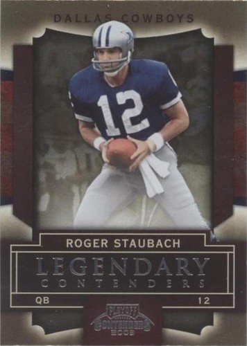 2009 Playoff Contenders Roger Staubach #74