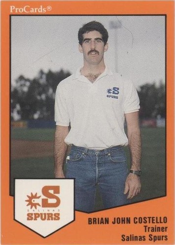 1989 ProCards Minor League Team Sets - Brian John Costello #1828