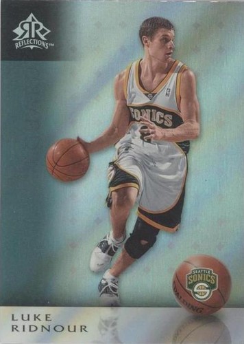2006-07 Upper Deck Reflections - Luke Ridnour #91