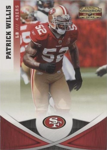 2011 Panini Gridiron Gear Patrick Willis #136