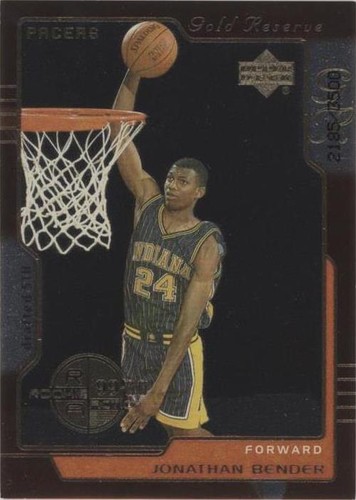 1999-00 Upper Deck Gold Reserve - Jonathan Bender #245