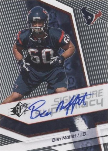 2008 SPx Ben Moffitt #SS-BM