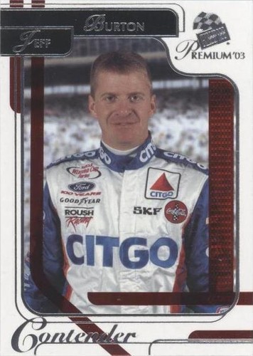 2003 Press Pass Premium - Jeff Burton #P3