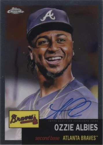 2022 Topps Chrome Platinum Anniversary - Ozzie Albies #CPA-OA