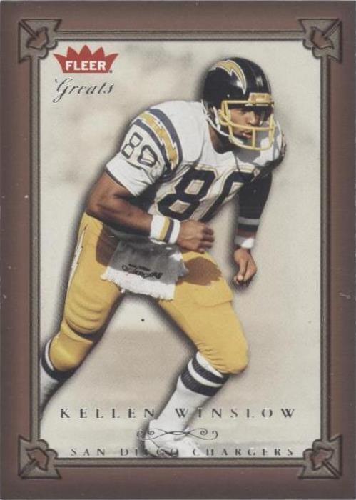 2004 Fleer Greats Kellen Winslow #12