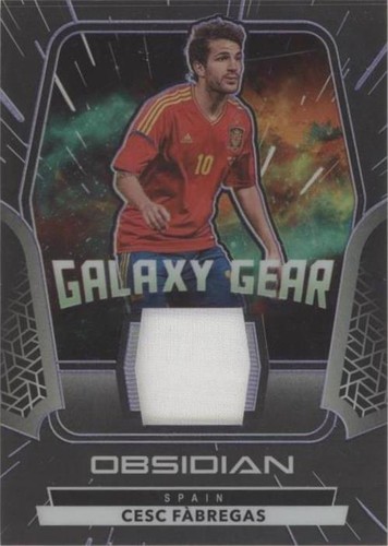 2020-21 Panini Obsidian Galaxy Gear Relics 46/75 Ezequiel