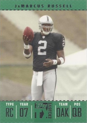 2007 Topps TX Exclusive JaMarcus Russell #105