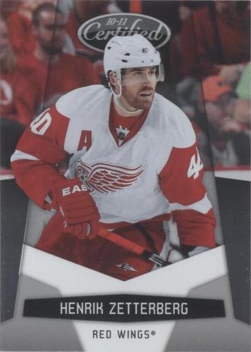 2010-11 Certified - Henrik Zetterberg #52