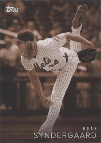 2018 Topps On Demand Black & White - Noah Syndergaard #9A