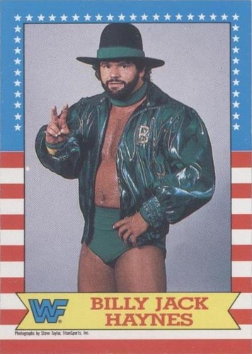 1987 O-Pee-Chee WWF - Billy Jack Haynes #8