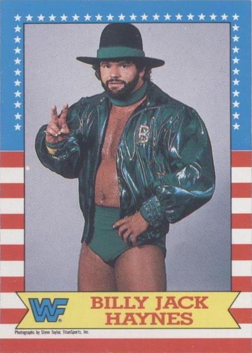 1987 O-Pee-Chee WWF - Billy Jack Haynes #8