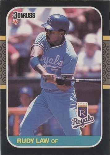 1987 Donruss - Rudy Law #343