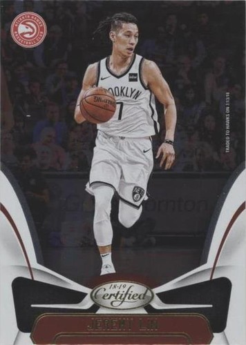 2018-19 Panini Certified - Jeremy Lin #37