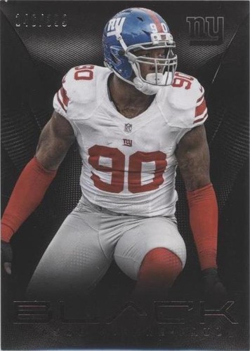 2013 Panini Black Jason Pierre-Paul #55