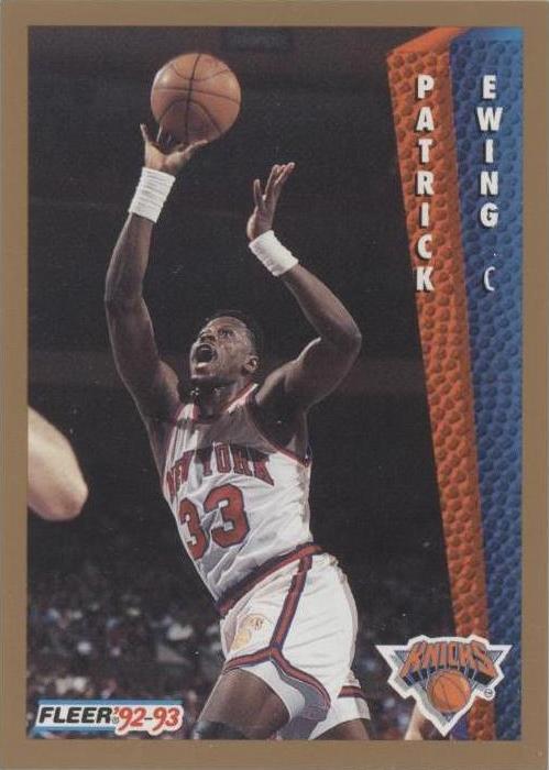 1992 - 93 Fleer - Patrick Ewing #150
