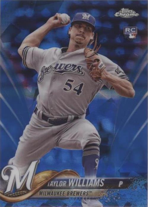 2018 Topps Chrome Sapphire Edition - Taylor Williams #505