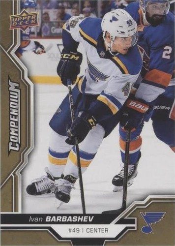2018-19 Upper Deck Compendium - Ivan Barbashev #337
