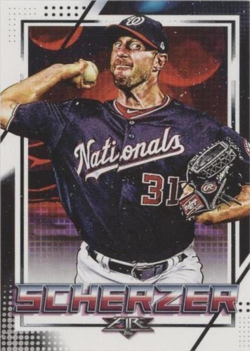 2020 Topps Fire - Max Scherzer #42
