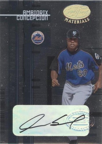 2005 Leaf Certified Materials - Ambiorix Concepcion #201