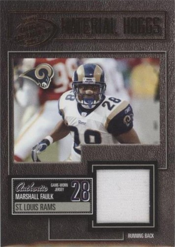 2003 Playoff Hogg Heaven Marshall Faulk #MH-44