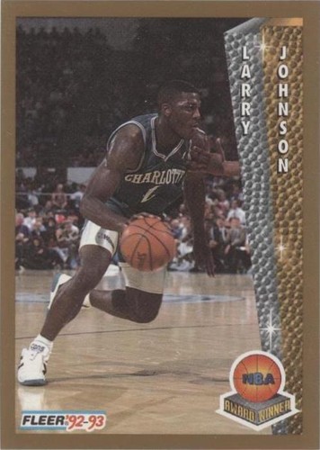 1992-93 Fleer - Larry Johnson #247