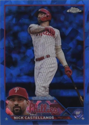 2023 Topps Chrome Sapphire Edition - Nick Castellanos #527