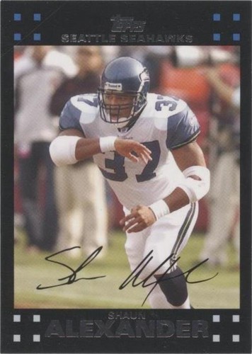 2007 Topps Shaun Alexander #102