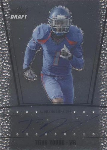 2011 Leaf Metal Draft Titus Young #RC-TY1