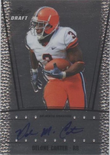 2011 Leaf Metal Draft Delone Carter #RC-DC1