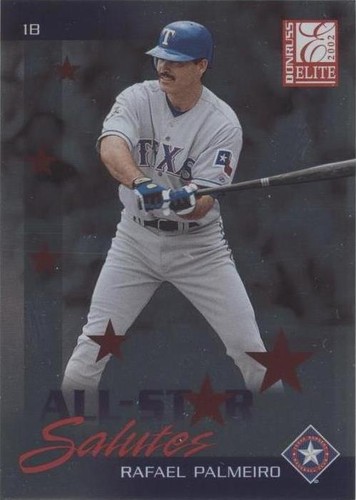 2002 Donruss Elite - Rafael Palmeiro #AS 16