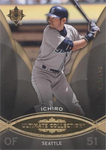 ichiro 2001 upper deck jersey auto 200シリ ICHIRO 2001 Upper Deck Ultimate Collection RC Game Worn