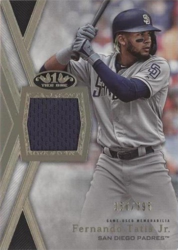 2020 Topps Tier One - Fernando Tatís Jr. #T1R-FTJ
