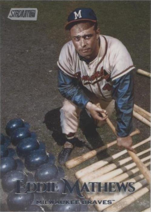 2019 Topps Stadium Club - Eddie Mathews #90
