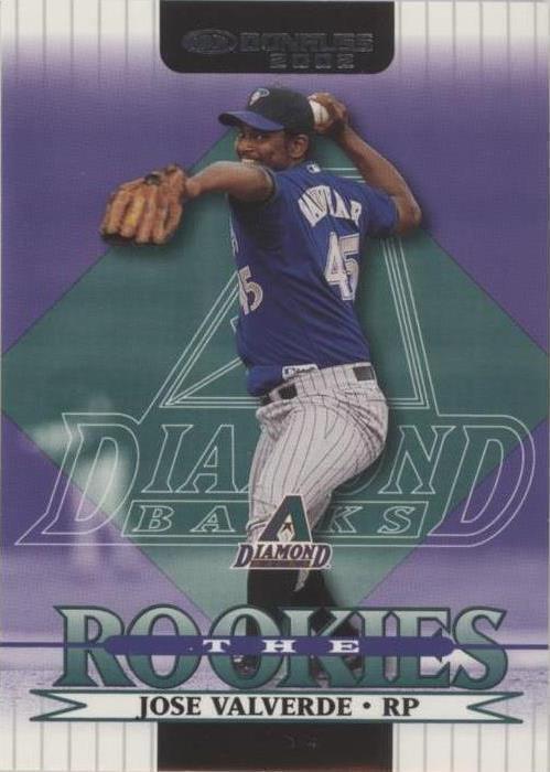 2002 Donruss The Rookies - Jose Valverde #49