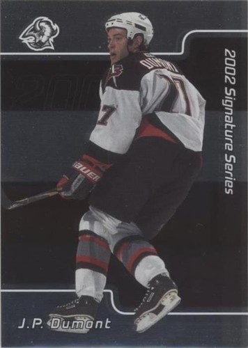 2001-02 In the Game Be A Player Signature Series - J.P. Dumont #004