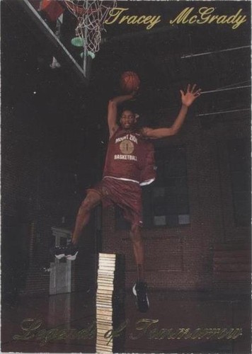 TRACY McGRADY ROOKIE 1997-98 FLEER METAL UNIVERSE #36 ( RC ) FOIL