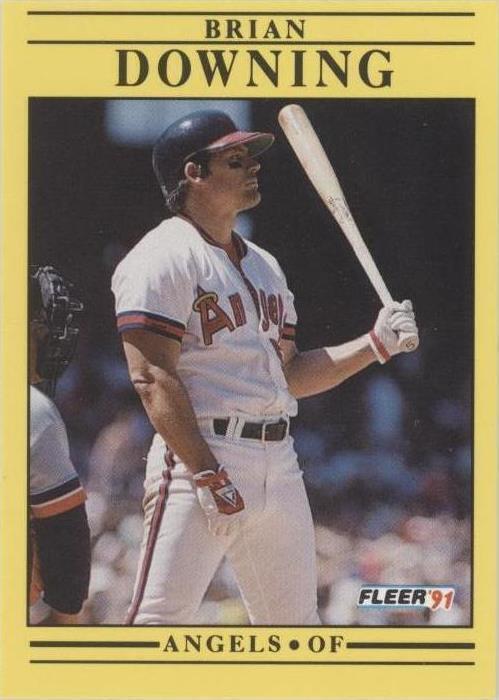 1991 Fleer - Brian Downing #310